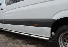 Тюнинг внедорожника Защита штатного порога труба Mercedes-Benz Sprinter 2012