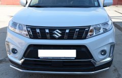 Тюнинг внедорожника Защита переднего бампера Suzuki Vitara 2019