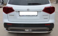 Тюнинг внедорожника Защита заднего бампера Suzuki Vitara 2019