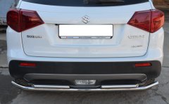 Тюнинг внедорожника Защита заднего бампера Suzuki Vitara 2019