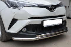 Тюнинг внедорожника Защита переднего бампера Toyota C-HR 2018