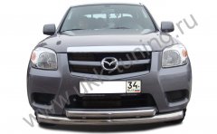 Тюнинг внедорожника Защита переднего бампера Mazda BT-50 2006