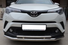 Тюнинг внедорожника Защита переднего бампера Toyota C-HR 2018