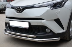 Тюнинг внедорожника Защита переднего бампера Toyota C-HR 2018