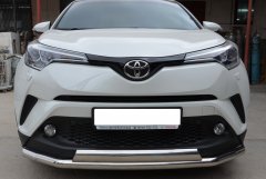 Тюнинг внедорожника Защита переднего бампера Toyota C-HR 2018