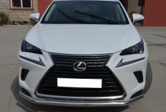 Тюнинг внедорожника Защита переднего бампера Lexus NX200 2017 - наст. время