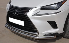 Тюнинг внедорожника Защита переднего бампера Lexus NX200 2017 - наст. время