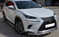 Тюнинг внедорожника Защита переднего бампера Lexus NX200 2017 - наст. время