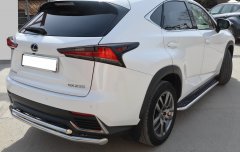 Тюнинг внедорожника Защита заднего бампера Lexus NX200 2017 - наст. время