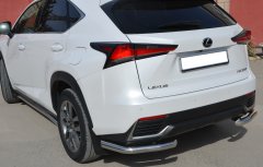 Тюнинг внедорожника Защита заднего бампера Lexus NX200 2017 - наст. время