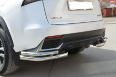 Тюнинг внедорожника Защита заднего бампера Lexus NX200 2017 - наст. время