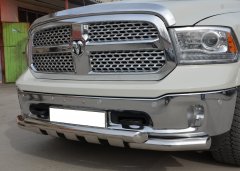Тюнинг внедорожника Защита переднего бампера Dodge RAM 1500