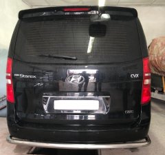 Тюнинг внедорожника Защита заднего бампера Hyundai H1 Grand Starex 2007
