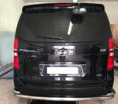 Тюнинг внедорожника Защита заднего бампера Hyundai H1 Grand Starex 2007