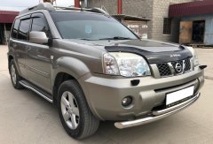 Тюнинг внедорожника Защита переднего бампера Nissan X-trail 2004-2007 (T30) Первое поколение (Рестайлинг)