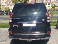 Тюнинг внедорожника Защита заднего бампера Toyota Land Cruiser Prado 120 2003-2009