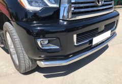 Тюнинг внедорожника Защита переднего бампера Toyota Sequoia 2020