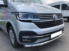 Тюнинг внедорожника Защита переднего бампера Volkswagen T-6.1 2020