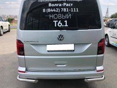 Тюнинг внедорожника Защита заднего бампера Volkswagen T-6.1 2020