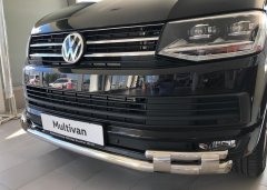 Тюнинг внедорожника Защита переднего бампера Volkswagen T-6 2015