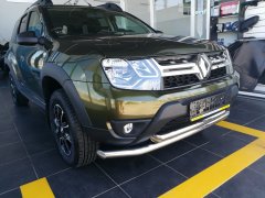 Тюнинг внедорожника Защита переднего бампера Renault Duster 2017