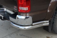 Тюнинг внедорожника Защита заднего бампера Volkswagen Amarok 2016