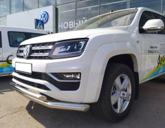 Тюнинг внедорожника Защита переднего бампера Volkswagen Amarok 2016