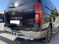 Тюнинг внедорожника Защита заднего бампера Hyundai H1 Grand Starex 2018