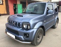 Тюнинг внедорожника Защита переднего бампера Suzuki Jimny 2012-2018