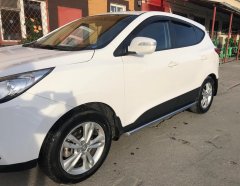 Тюнинг внедорожника Защита штатного порога труба Hyundai ix35 2010