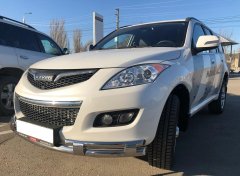 Тюнинг внедорожника Защита переднего бампера Haval H5 2020