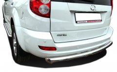 Тюнинг внедорожника Защита заднего бампера Haval H5 2020