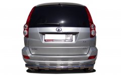 Тюнинг внедорожника Защита заднего бампера Haval H5 2020