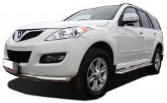 Тюнинг внедорожника Защита переднего бампера Haval H5 2020