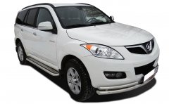 Тюнинг внедорожника Защита переднего бампера Haval H5 2020