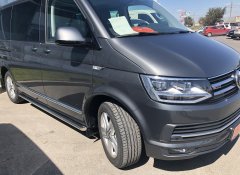 Тюнинг внедорожника Защита штатного порога труба Volkswagen T-6.1 2020