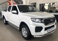Тюнинг внедорожника Пороги с накладным листом Great Wall Wingle 7 2020