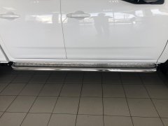Тюнинг внедорожника Пороги с накладным листом Great Wall Wingle 7 2020
