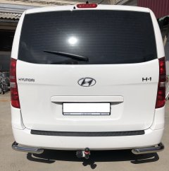 Тюнинг внедорожника Защита заднего бампера Hyundai H1 Grand Starex 2015-2018