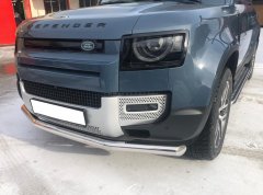 Тюнинг внедорожника Защита переднего бампера Land Rover Defender 2020