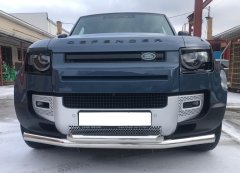 Тюнинг внедорожника Защита переднего бампера Land Rover Defender 2020