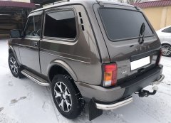 Тюнинг внедорожника Защита заднего бампера Niva 2121 Urban 2014