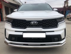Тюнинг внедорожника Защита переднего бампера KIA Sorento MQ4 2020
