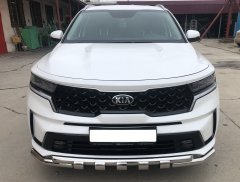 Тюнинг внедорожника Защита переднего бампера KIA Sorento MQ4 2020