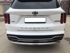 Тюнинг внедорожника Защита заднего бампера KIA Sorento MQ4 2020