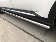 Тюнинг внедорожника Защита штатного порога труба KIA Sorento MQ4 2020