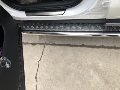 Тюнинг внедорожника Пороги с накладным листом KIA Sorento MQ4 2020
