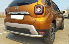 Тюнинг внедорожника Защита заднего бампера Renault Duster 2021