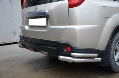 Тюнинг внедорожника Защита заднего бампера Nissan X-trail 2007-2010 (T31) Второе поколение
