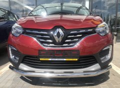 Тюнинг внедорожника Защита переднего бампера Renault Kaptur 2021